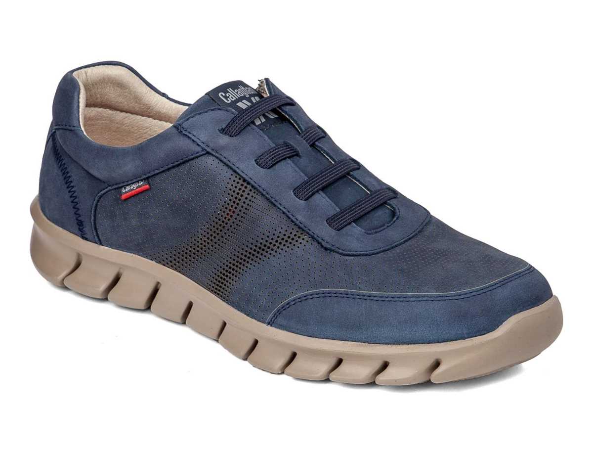 Chaussures Casual Callaghan 42800 Mazi Bleu Homme | GSG-7435617