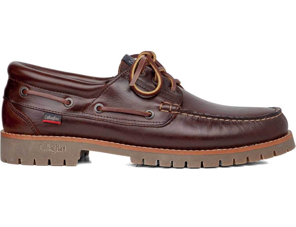 Chaussures Bateau Callaghan 86400 Tanke Marron Foncé Homme | KCH-7333871