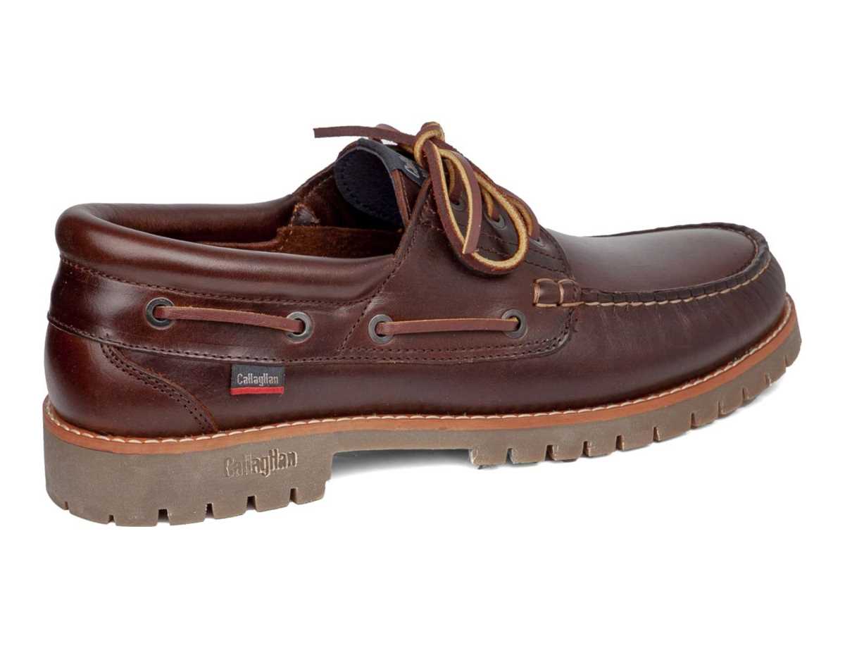 Chaussures Bateau Callaghan 86400 Tanke Marron Foncé Homme | KCH-7333871