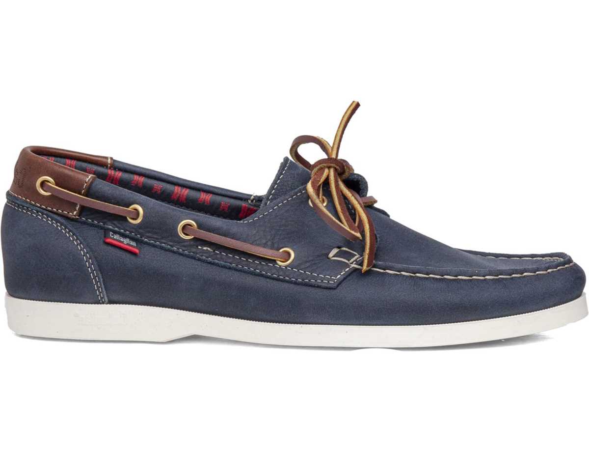 Chaussures Bateau Callaghan 51600 Yate Bleu Marron Homme | YCX-1945218