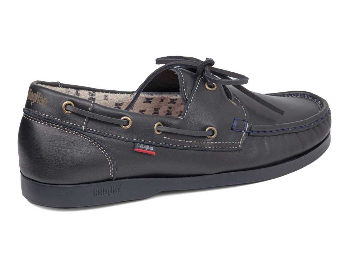 Chaussures Bateau Callaghan 51604 Yate Noir Bleu Homme | PIB-3031141