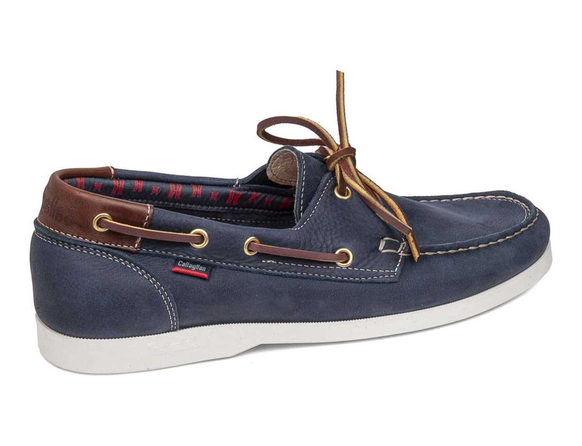 Chaussures Bateau Callaghan 51600 Yate Bleu Marron Homme | YCX-1945218