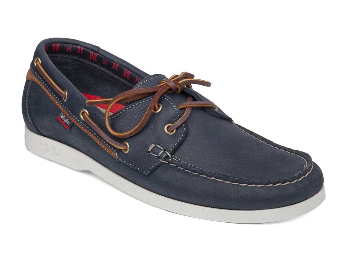 Chaussures Bateau Callaghan 51603 Yate Bleu Marron Homme | FRU-3652184