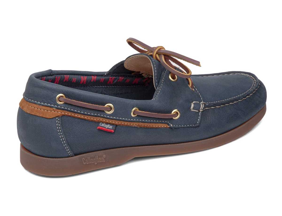 Chaussures Bateau Callaghan 51603 Yate Bleu Marron Homme | QPQ-2020770