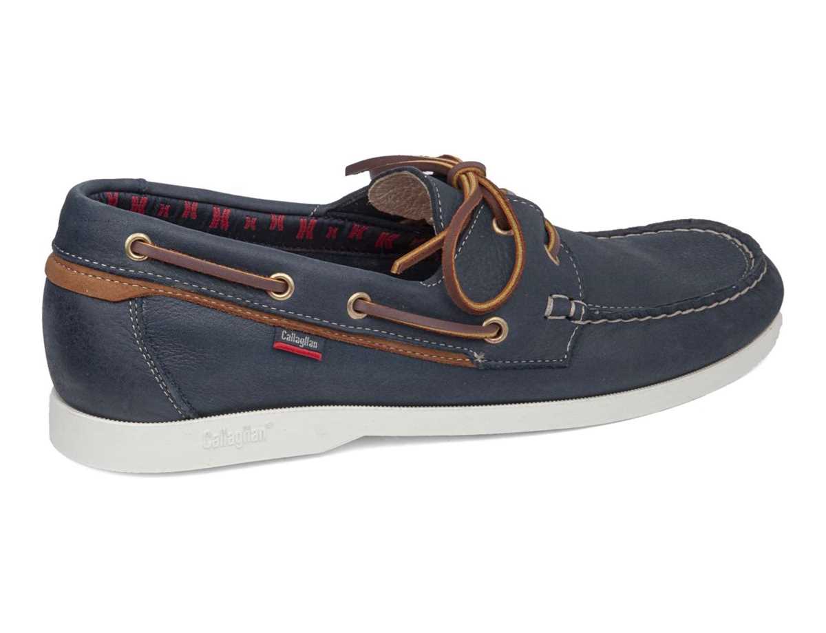 Chaussures Bateau Callaghan 51603 Yate Bleu Marron Homme | FRU-3652184