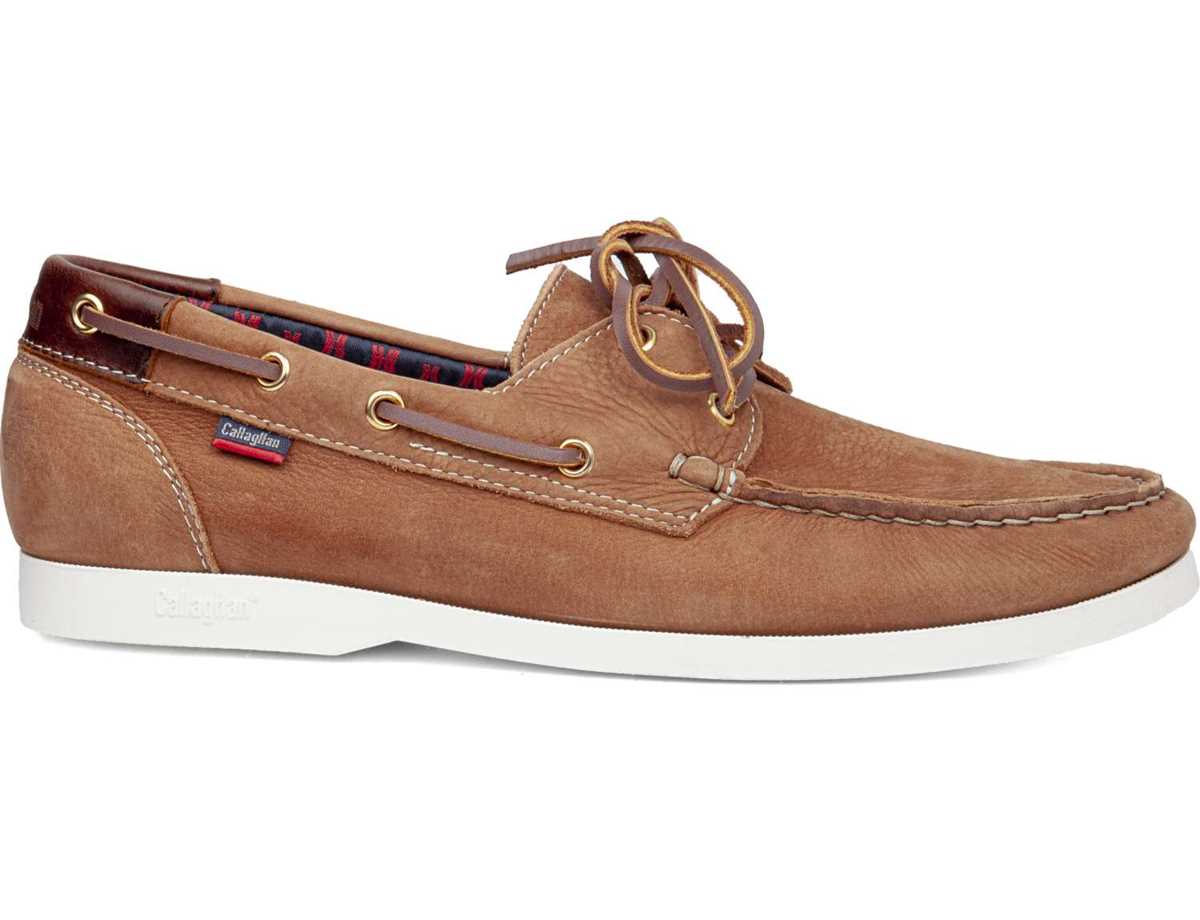 Chaussures Bateau Callaghan 51600 Yate Beige Marron Homme | TXE-8898823