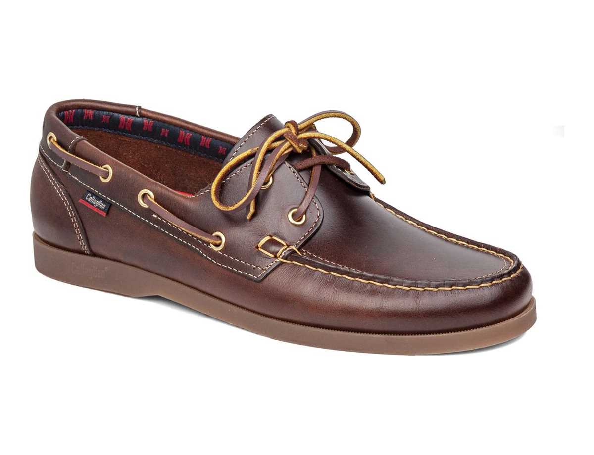 Chaussures Bateau Callaghan 51600 Yate Marron Foncé Homme | YWD-0970288