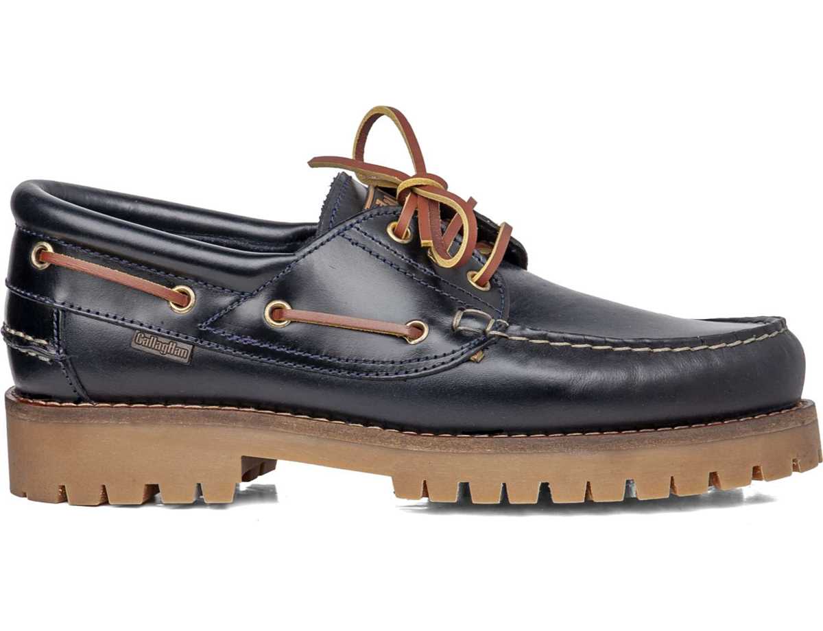 Chaussures Bateau Callaghan 21910 Timber Cro Bleu Homme | YQF-5418730