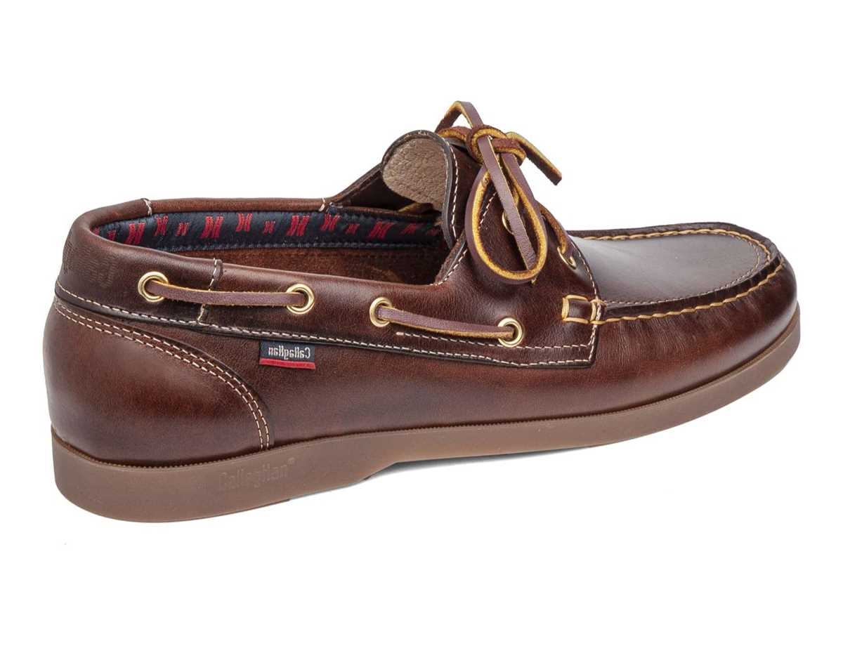 Chaussures Bateau Callaghan 51600 Yate Marron Foncé Homme | YWD-0970288