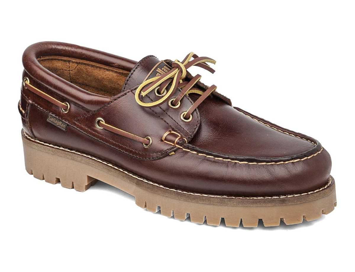 Chaussures Bateau Callaghan 21910 Timber Cro Marron Foncé Homme | VDC-3922255