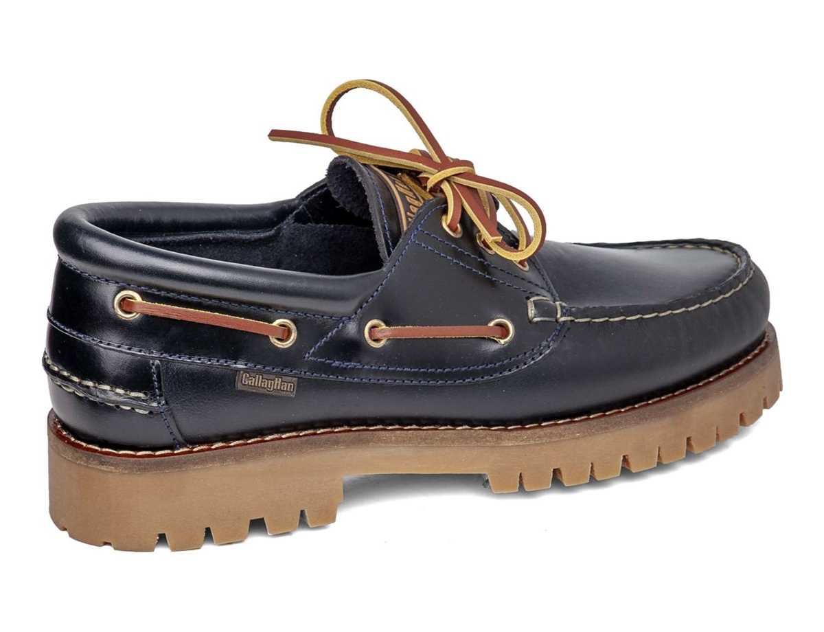 Chaussures Bateau Callaghan 21910 Timber Cro Bleu Homme | YQF-5418730