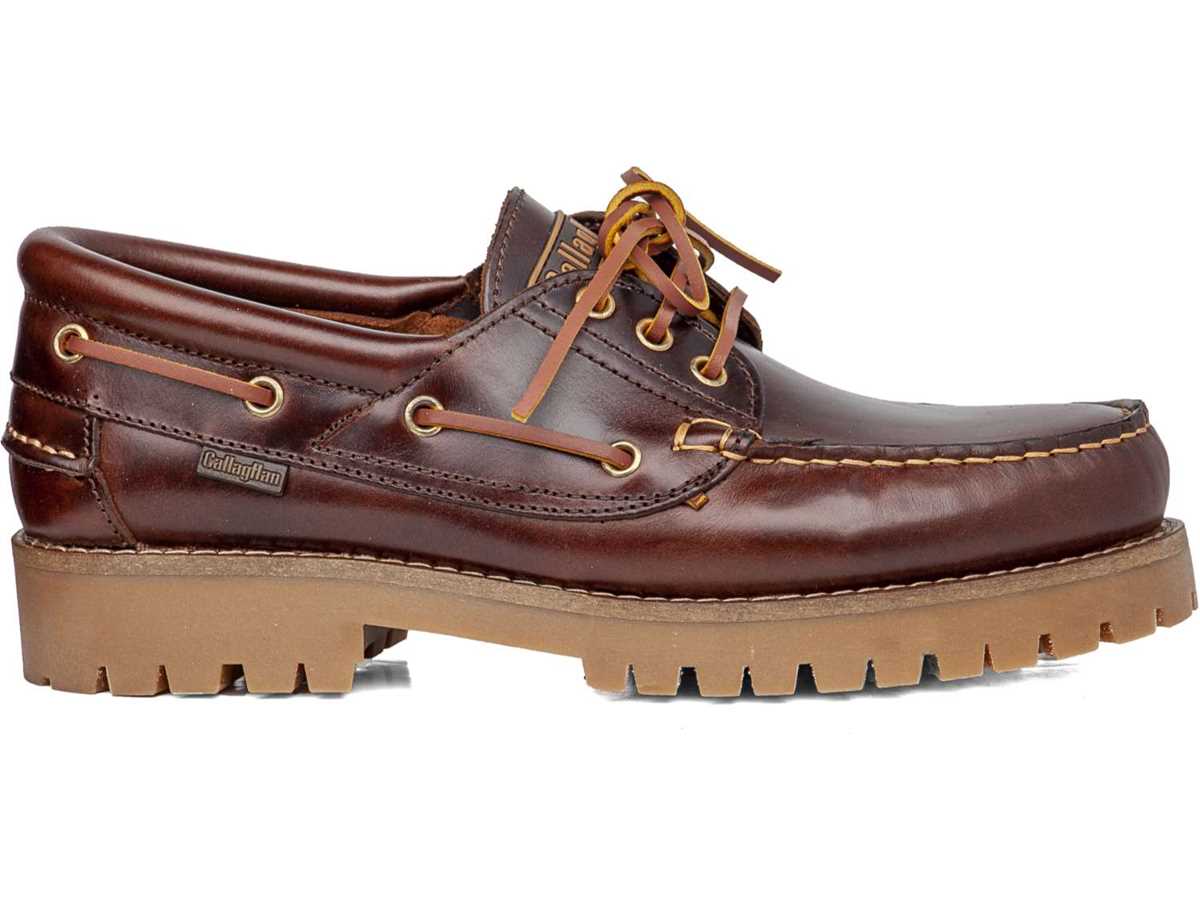 Chaussures Bateau Callaghan 21910 Timber Cro Marron Foncé Homme | VDC-3922255